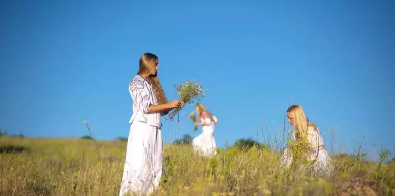 Бране на билки - Еньовден Бране на билки - Еньовден