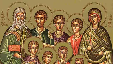 Св. 7 мчци братята Макавеи, Св. Соломония