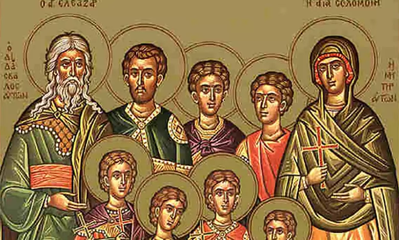 Св. 7 мчци братята Макавеи, Св. Соломония