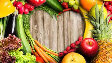 7 цвята храни поддържат тялото здраво