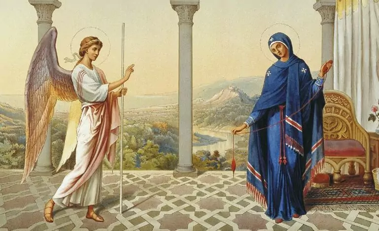 Благовещение, Ден на майката