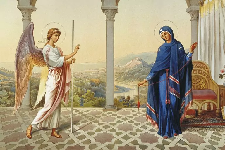 Благовещение, Ден на майката