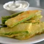 Хрупкави тиквички по гръцки