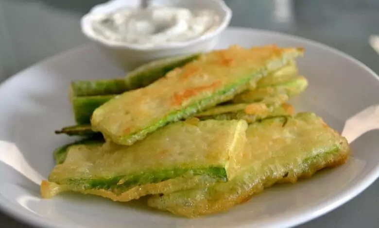 Хрупкави тиквички по гръцки