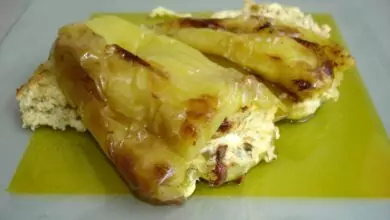 пълнени чушки с извара