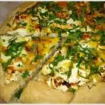 Тарта с лук, сирене и яйца