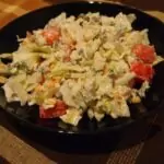 Вкусна ароматна салата