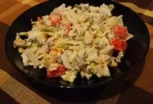 Вкусна ароматна салата