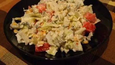 Вкусна ароматна салата