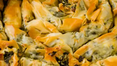 Баница със спанак и праз