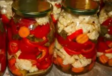 Царска туршия с мед