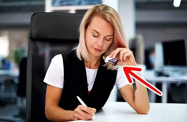 Дъвчете нещо, когато сте нервни