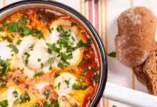 Доматен сос и яйца