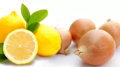 лук и лимон