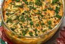 Мусака с прясно зеле