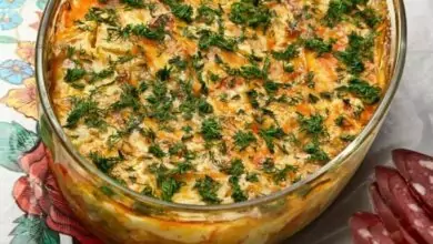 Мусака с прясно зеле