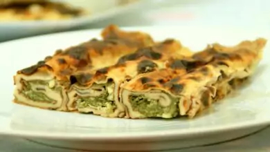 Палачинки с извара и спанак