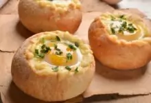 пълнени питки с яйце