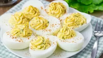 пълнени яйца