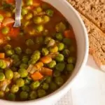 Постна яхния от грах