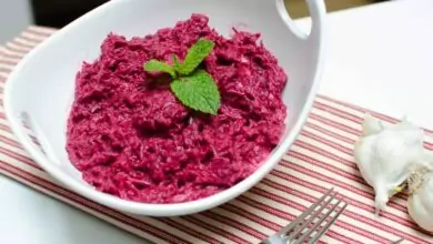 Салата с чербено цвекло и майонеза