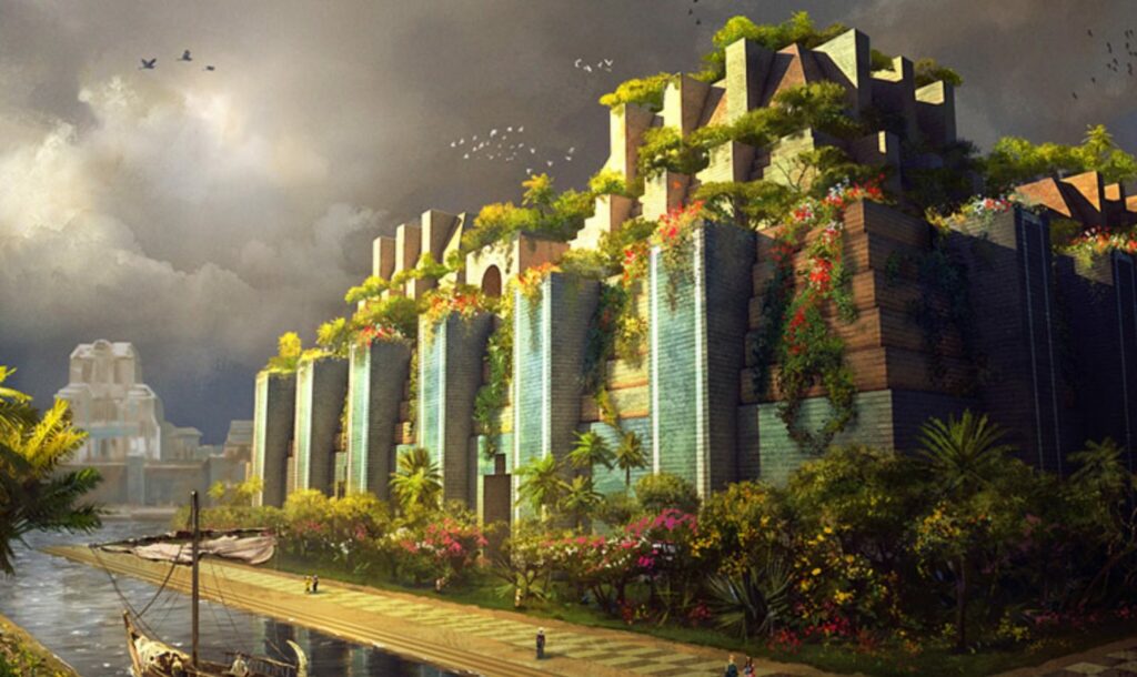 Висящи градини на Вавилон