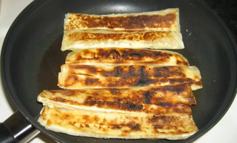 баница на тиган със сирене