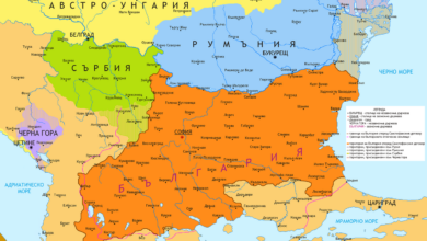 Карта на велика България