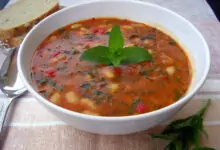 Постна боб чорба