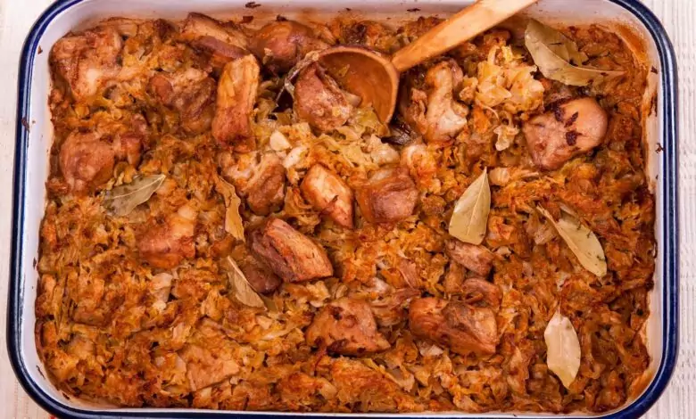 свинско със зеле