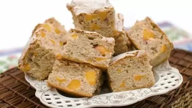 сладкиш с праскови