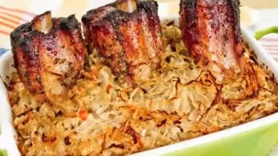 ребра с кисело зеле