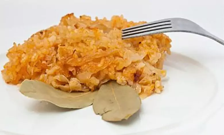 Кисело зеле с ориз