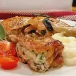 Пълнени пилешки бутчета