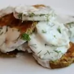 Панирани тиквички с копър