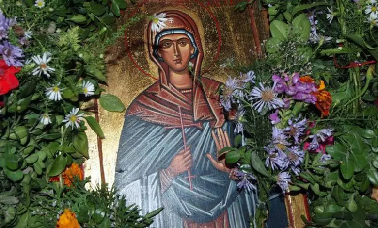 Св. преподобномъченица Параскева Римлянка