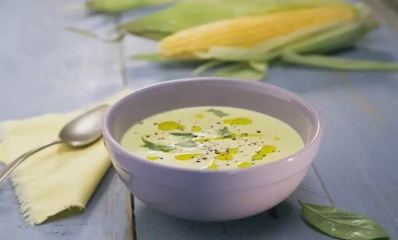 студена супа с царевица