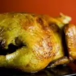 Пиле с пушено сирене