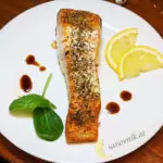Филе от сьомга на фурна