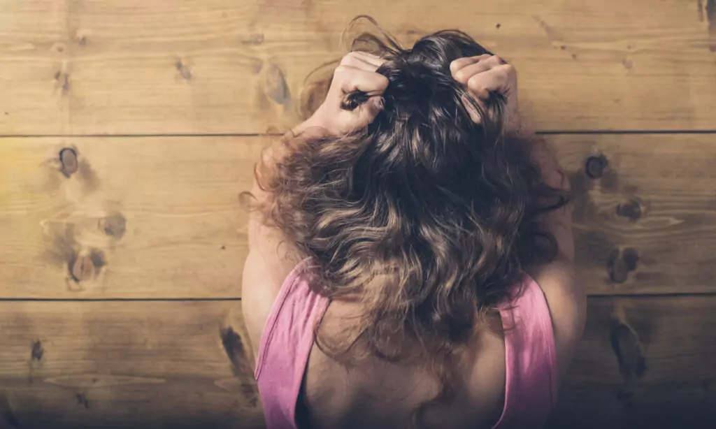 Скубането на коса Скубането на коса