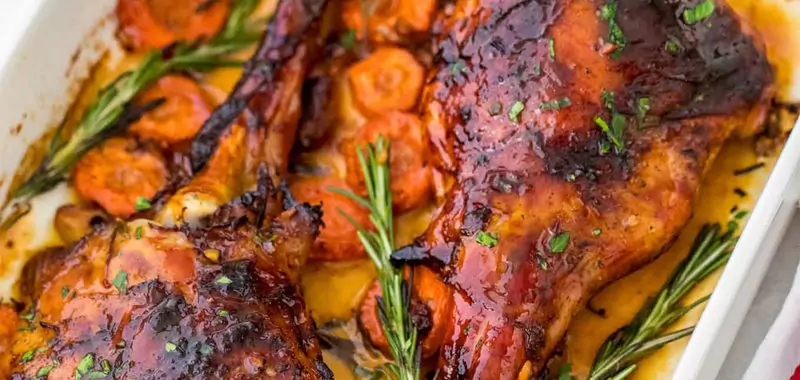 Агнешко бутче с паста от розмарин Агнешко бутче с паста от розмарин