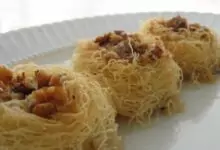 Кадаиф с орехи