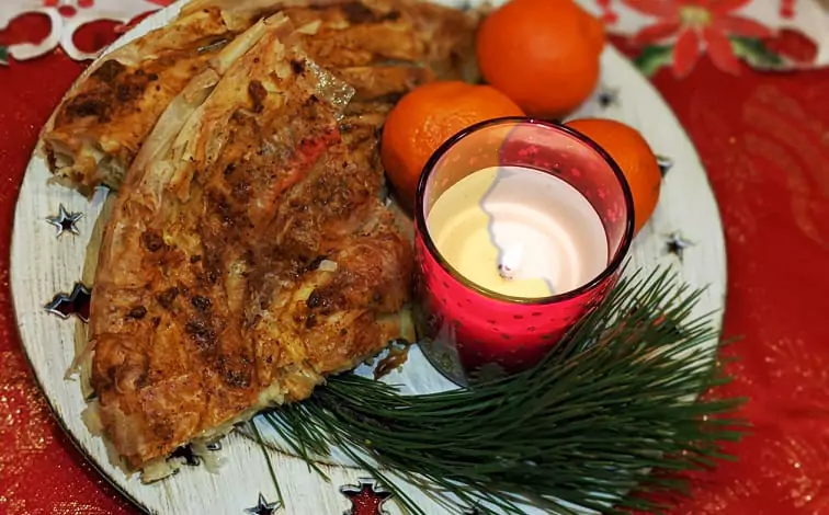 баница с масло и сирене