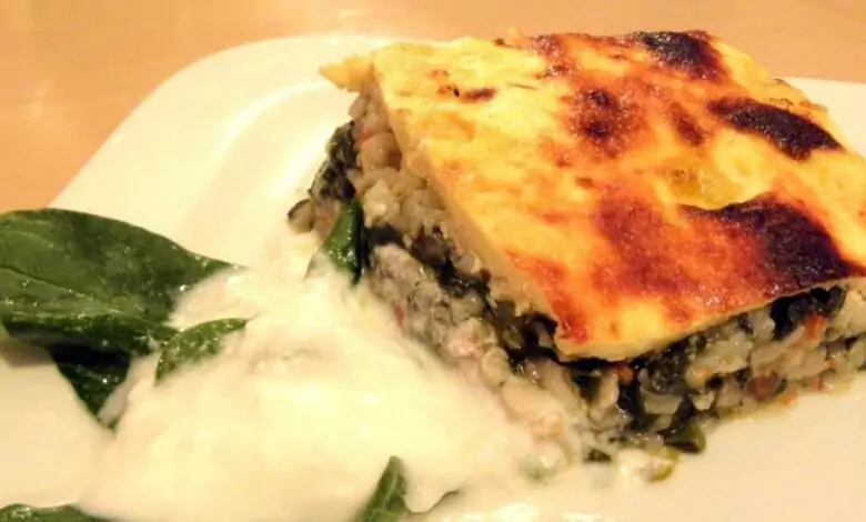 мусака с коприва