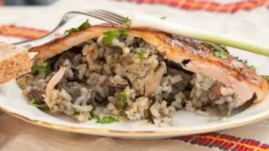 пълнена агнешка плешка