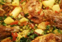 заешко със зеленчуци