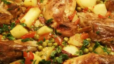 заешко със зеленчуци