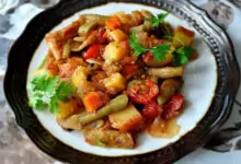 вкусен гювеч на тиган