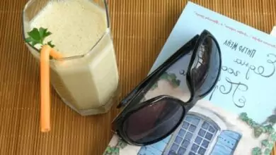 бананов шейк със сусамов тахан