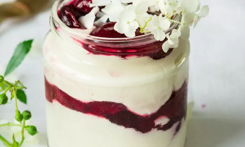 Десерт с пияни череши